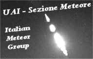 UAI-Sezione Meteore Logo  UAI-sm 2011