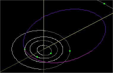 Orbita del bolide 2011_02_10_2006 UT --  UAI-Sezione Meteore